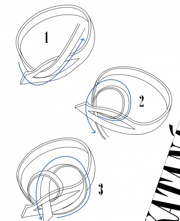 Ремешок на сумку-БРАСЛЕТ-держатель Брелока Унисекс Pi-TACTUS TENER!